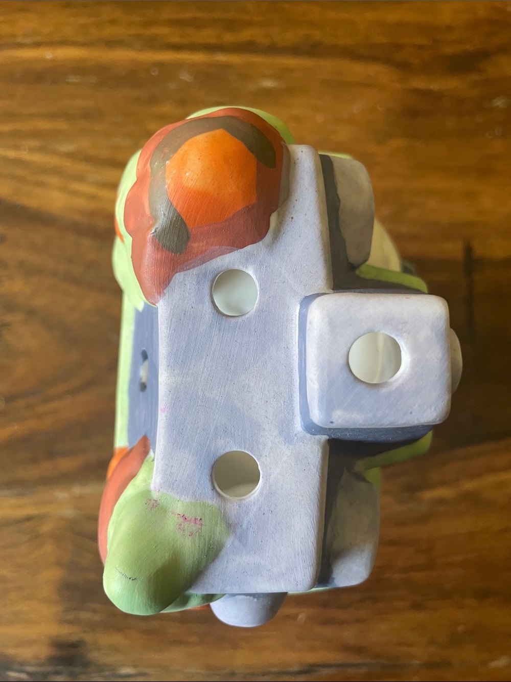 Scooby-Doo Haunted House Ceramic Tea Light Candle Holder - Purple & Green - Picture 5 of 9
